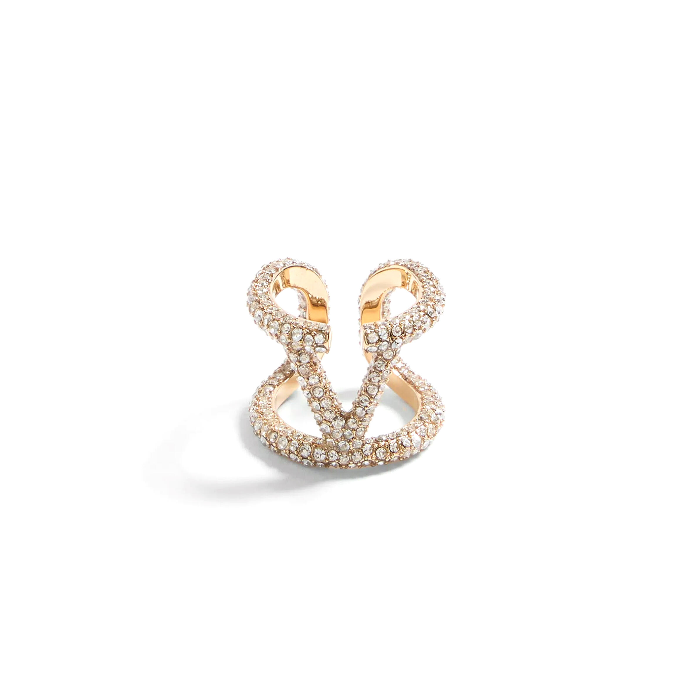 VALENTINO VLOGO SIGNATURE RING 5W2J0G74YCW_MH5